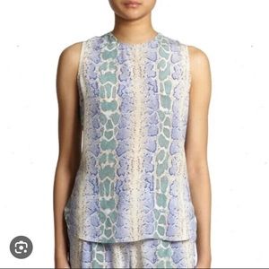 Equipment silk blouse